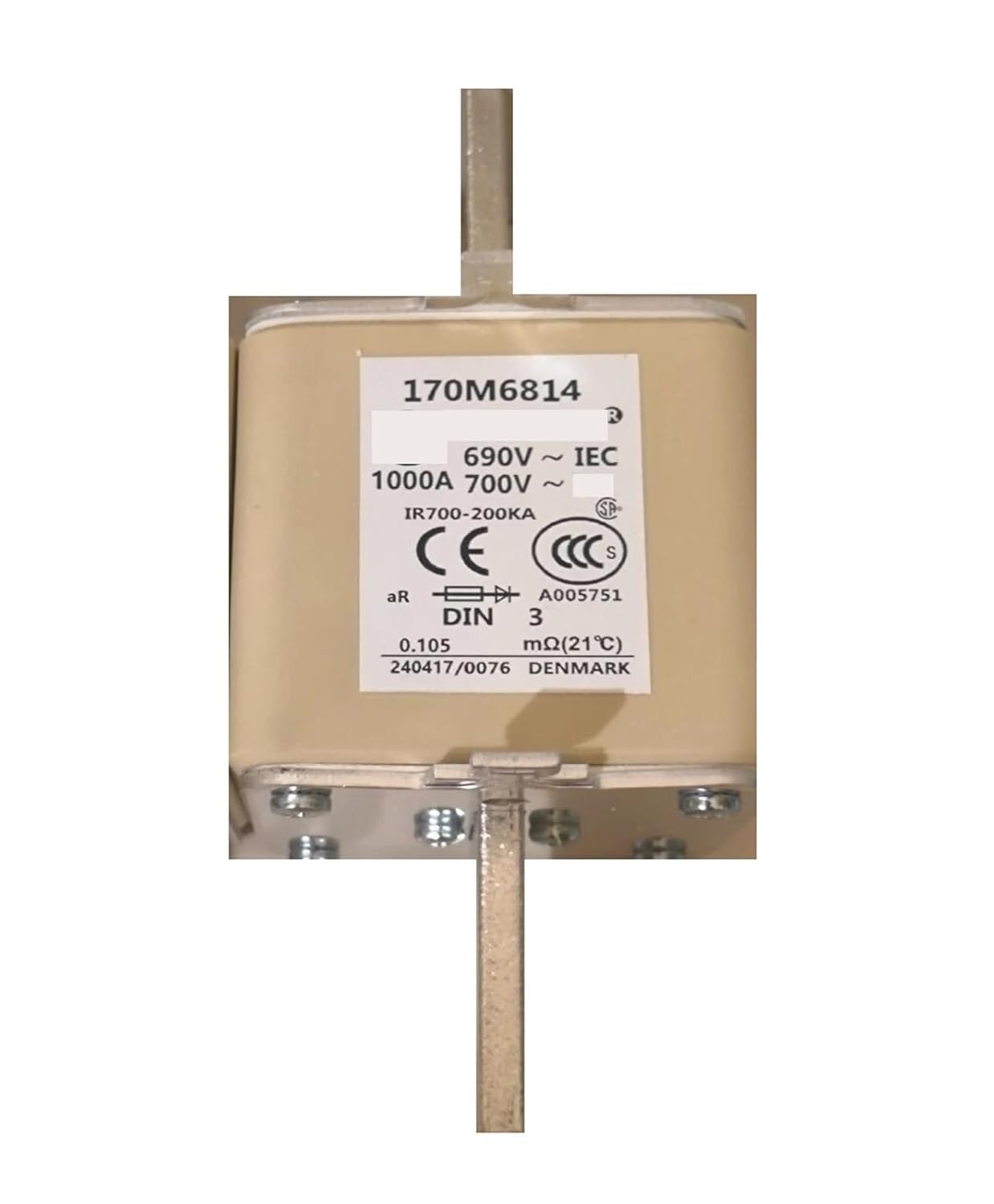 専用ページです！ 1パック半導体ヒューズ 170M6808 690V / 500A- 1pc NEW